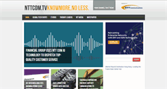 Desktop Screenshot of nttcom.tv